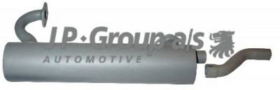 JP GROUP 8120603370 -  Глушитель выхлопных газов конечный